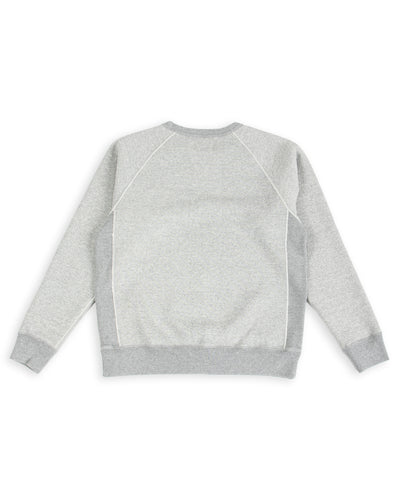 Wonder Looper Double Heavyweight French Terry Pullover Crewneck - Heather Grey - Standard & Strange