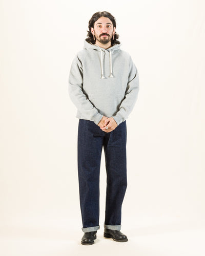 Wonder Looper Double Heavyweight French Terry Pullover Hoodie - Heather Grey - Standard & Strange