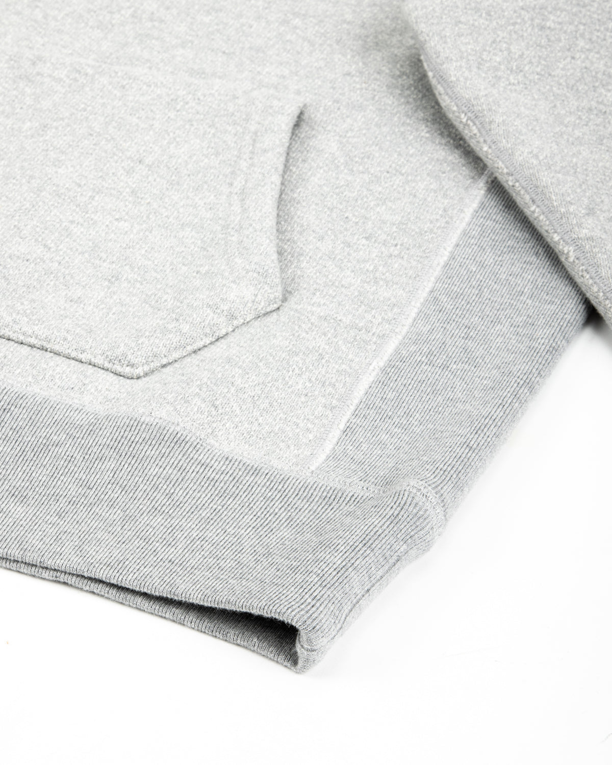 Wonder Looper Double Heavyweight French Terry Pullover Hoodie - Heather Grey - Standard & Strange