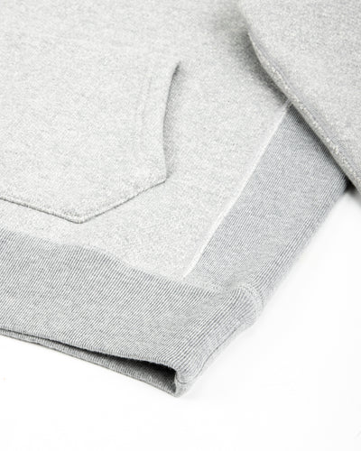 Wonder Looper Double Heavyweight French Terry Pullover Hoodie - Heather Grey - Standard & Strange