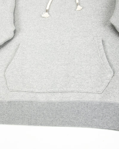 Wonder Looper Double Heavyweight French Terry Pullover Hoodie - Heather Grey - Standard & Strange