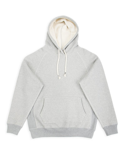 Wonder Looper Double Heavyweight French Terry Pullover Hoodie - Heather Grey - Standard & Strange