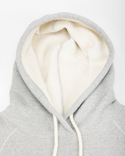 Wonder Looper Double Heavyweight French Terry Pullover Hoodie - Heather Grey - Standard & Strange