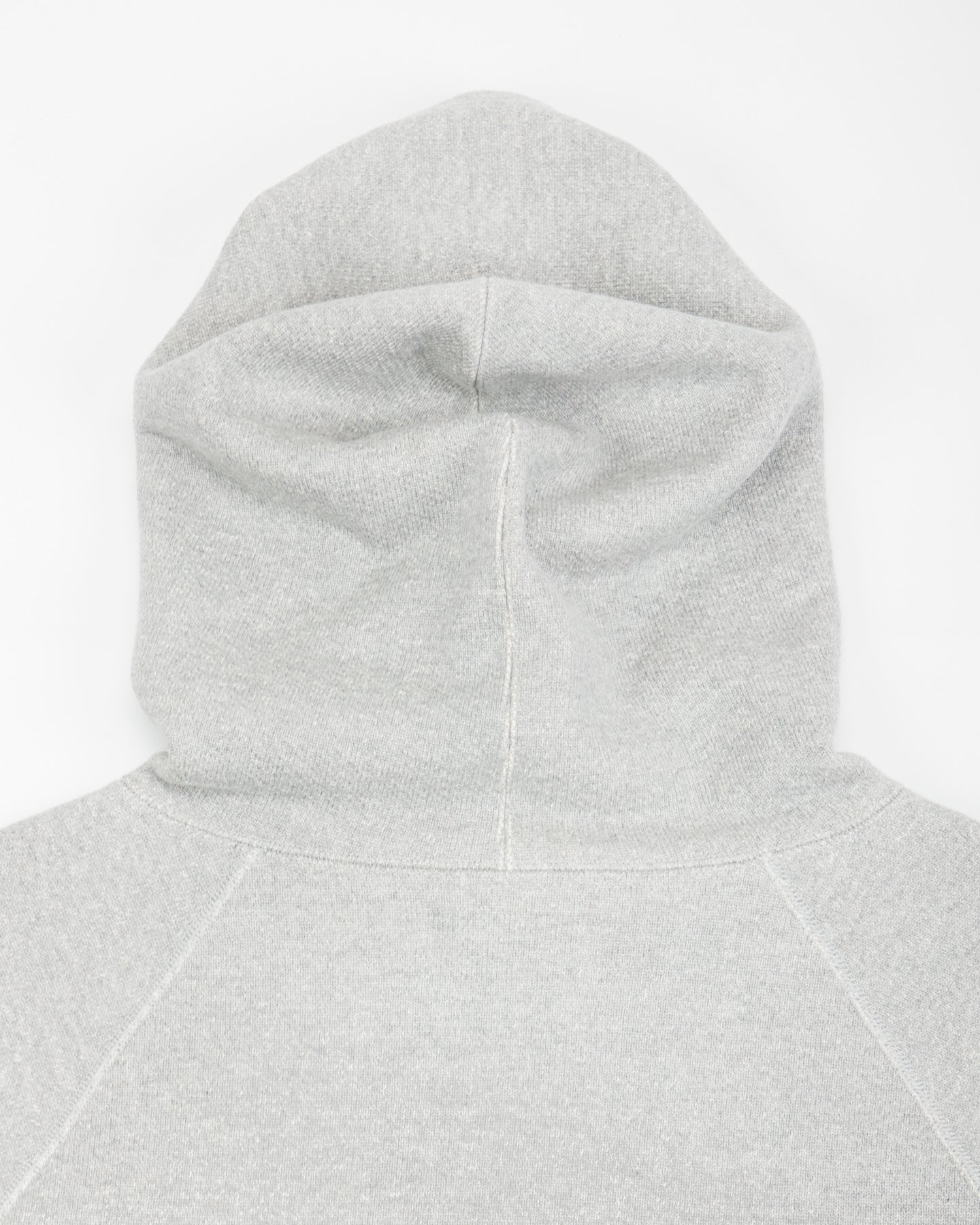 Wonder Looper Double Heavyweight French Terry Pullover Hoodie - Heather Grey - Standard & Strange