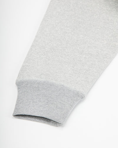 Wonder Looper Double Heavyweight French Terry Pullover Hoodie - Heather Grey - Standard & Strange