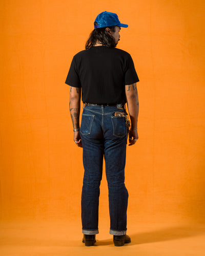 Wonder Looper ELS Recycled Cotton Slub T-Shirt - Black - Standard & Strange