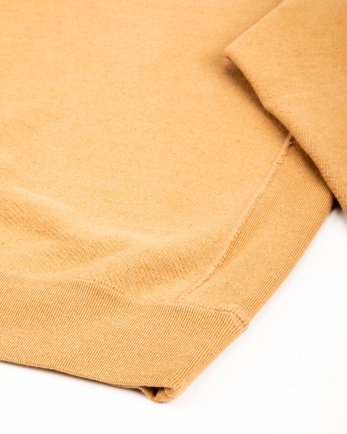 Wonder Looper Foxfibre® Double Heavyweight French Terry Pullover Crewneck - Coyote 80 - Standard & Strange