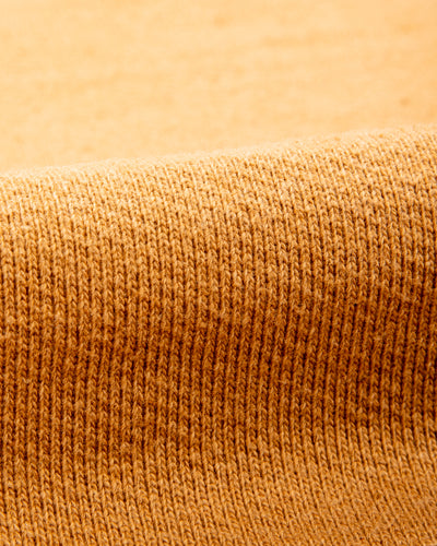 Wonder Looper Foxfibre® Double Heavyweight French Terry Pullover Crewneck - Coyote 80 - Standard & Strange