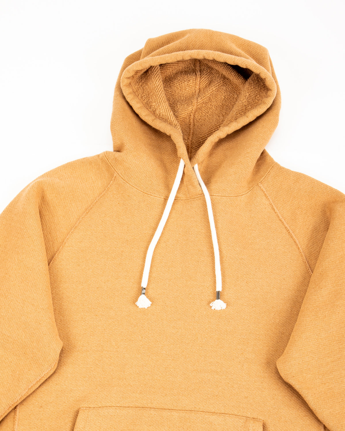 Wonder Looper Foxfibre® Double Heavyweight French Terry Pullover Hoodie - Coyote 80 - Standard & Strange