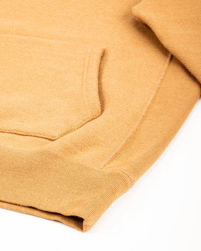 Wonder Looper Foxfibre® Double Heavyweight French Terry Pullover Hoodie - Coyote 80 - Standard & Strange