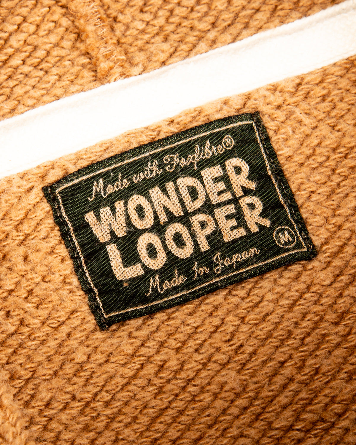 Wonder Looper Foxfibre® Double Heavyweight French Terry Pullover Hoodie - Coyote 80 - Standard & Strange