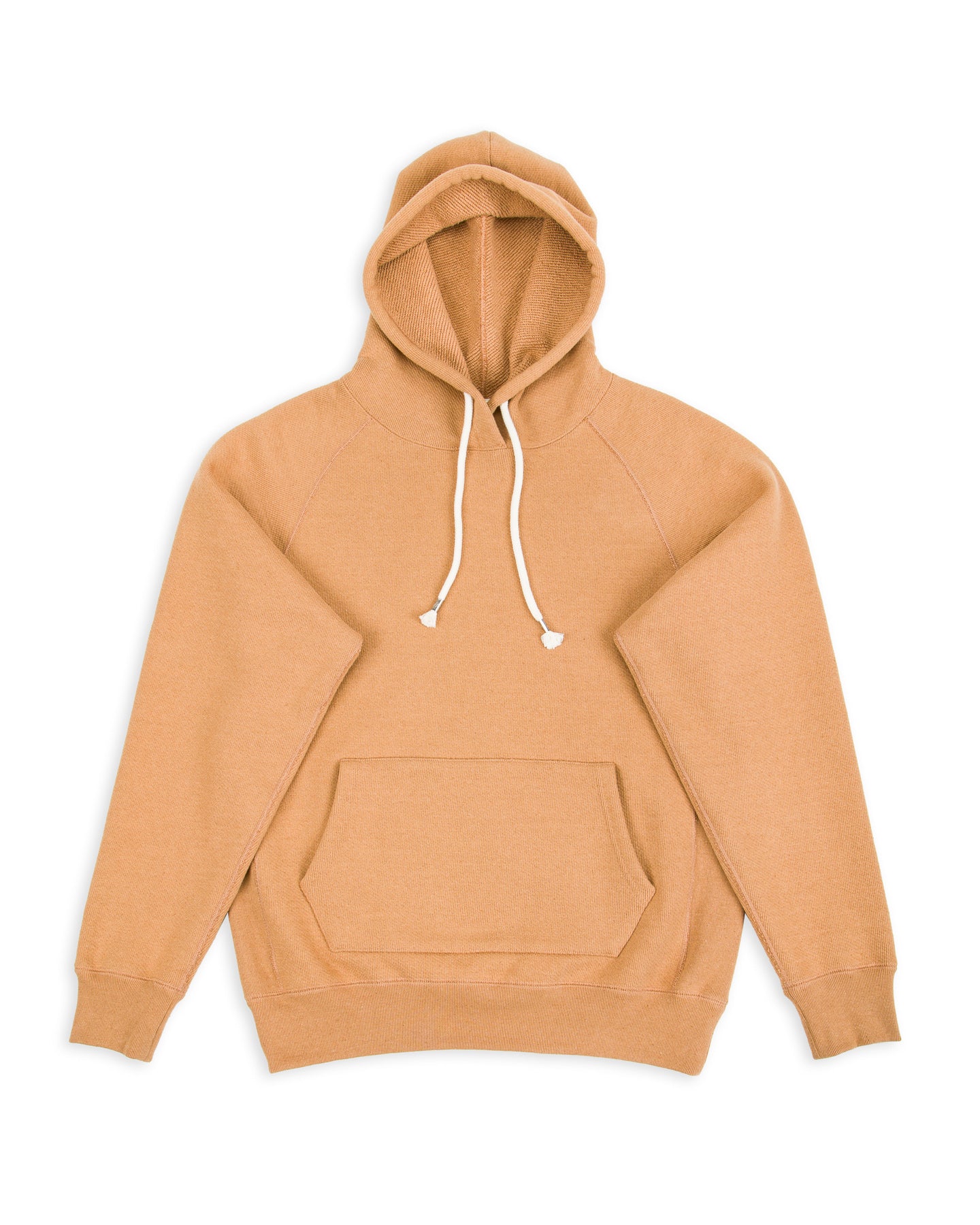 Wonder Looper Foxfibre® Double Heavyweight French Terry Pullover Hoodie - Coyote 80 - Standard & Strange