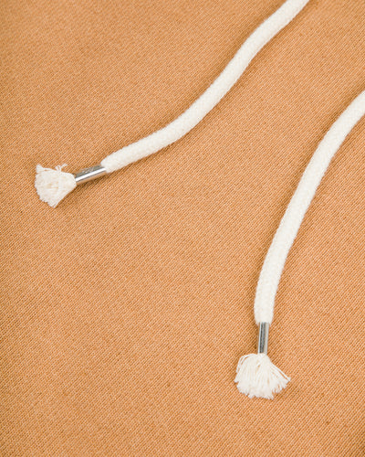 Wonder Looper Foxfibre® Double Heavyweight French Terry Pullover Hoodie - Coyote 80 - Standard & Strange