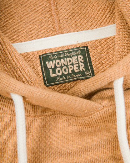 Wonder Looper Foxfibre® Double Heavyweight French Terry Pullover Hoodie - Coyote 80 - Standard & Strange
