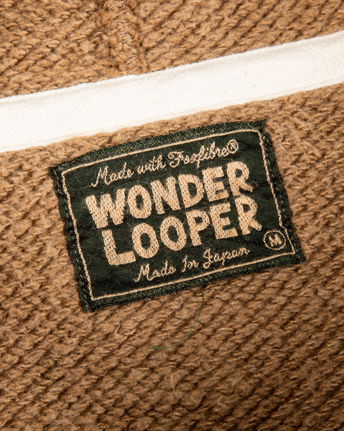 Wonder Looper Foxfibre® Double Heavyweight French Terry Pullover Hoodie - Iron Mordant Coyote 80 - Standard & Strange
