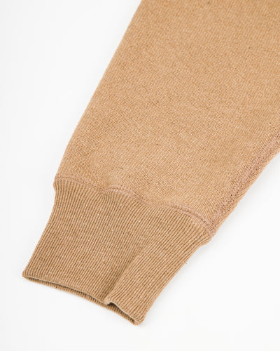 Wonder Looper Foxfibre® Double Heavyweight French Terry Pullover Hoodie - Iron Mordant Coyote 80 - Standard & Strange