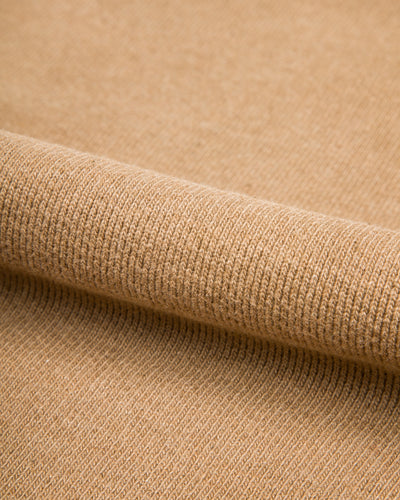 Wonder Looper Foxfibre® Double Heavyweight French Terry Pullover Hoodie - Iron Mordant Coyote 80 - Standard & Strange