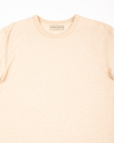 Wonder Looper Foxfibre® Tsuriami Crewneck T-shirt - Coyote 15 - Standard & Strange