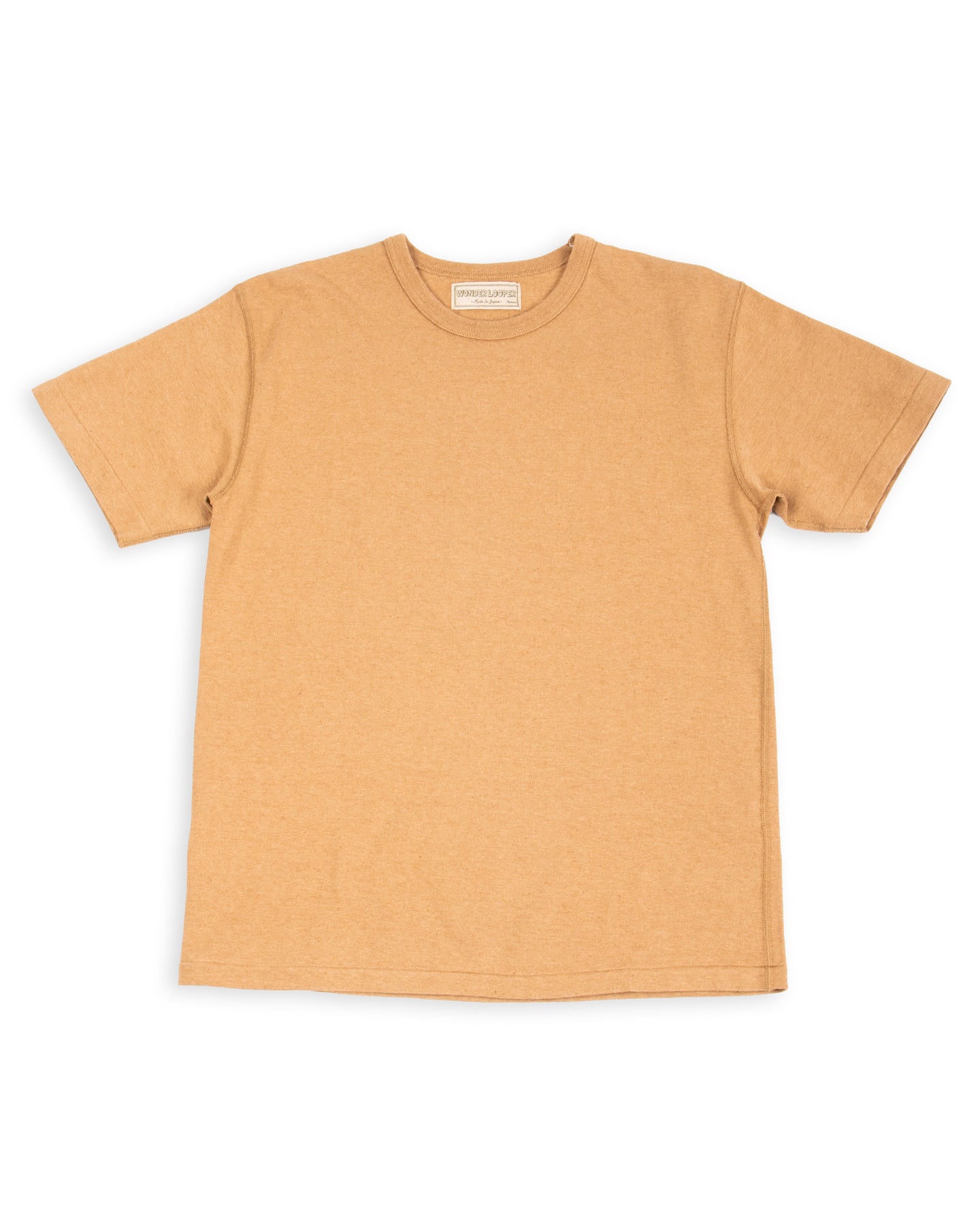 Wonder Looper Foxfibre® Tsuriami Crewneck T-shirt - Coyote 70