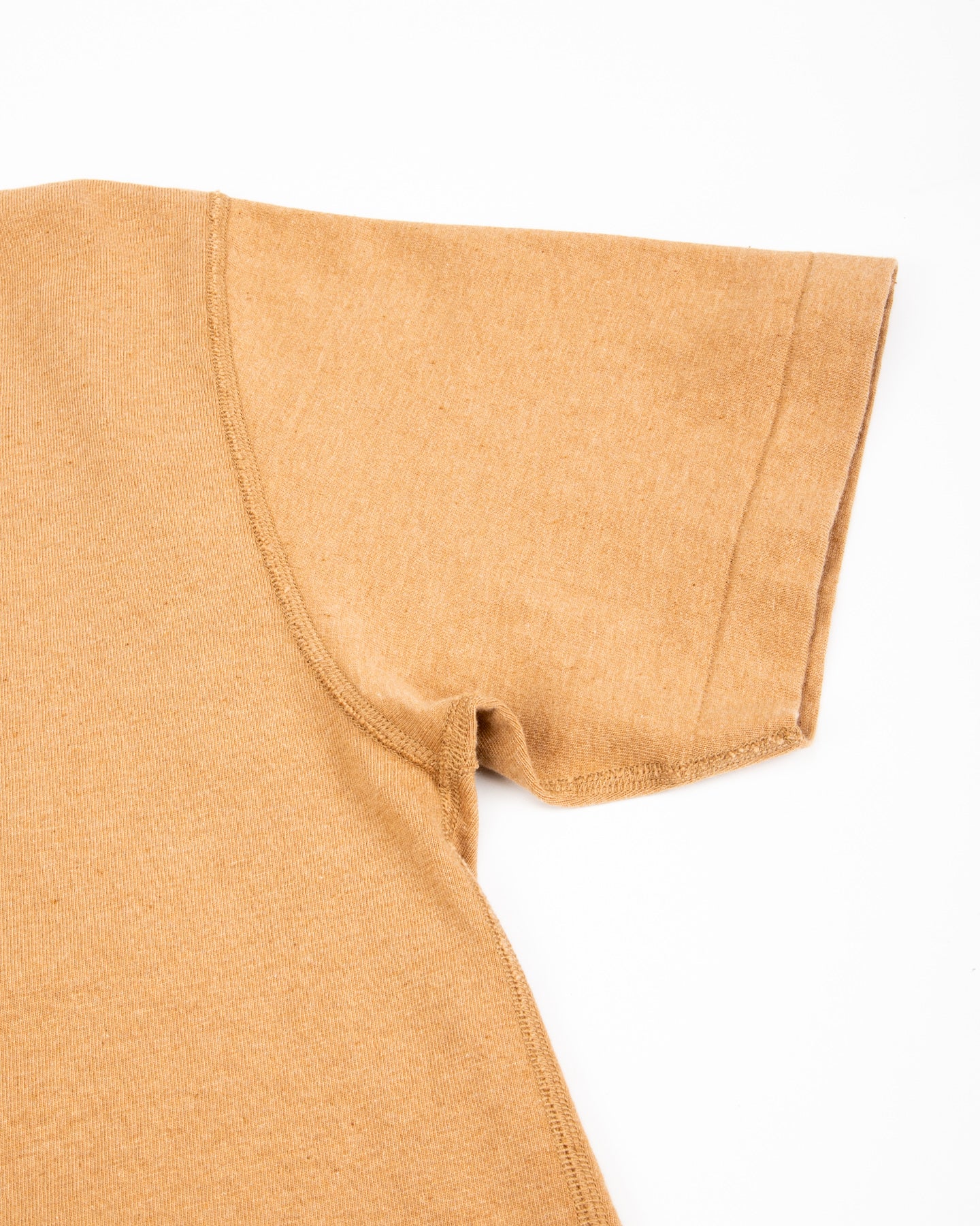 Wonder Looper Foxfibre® Tsuriami Crewneck T-shirt - Coyote 70 - Standard & Strange