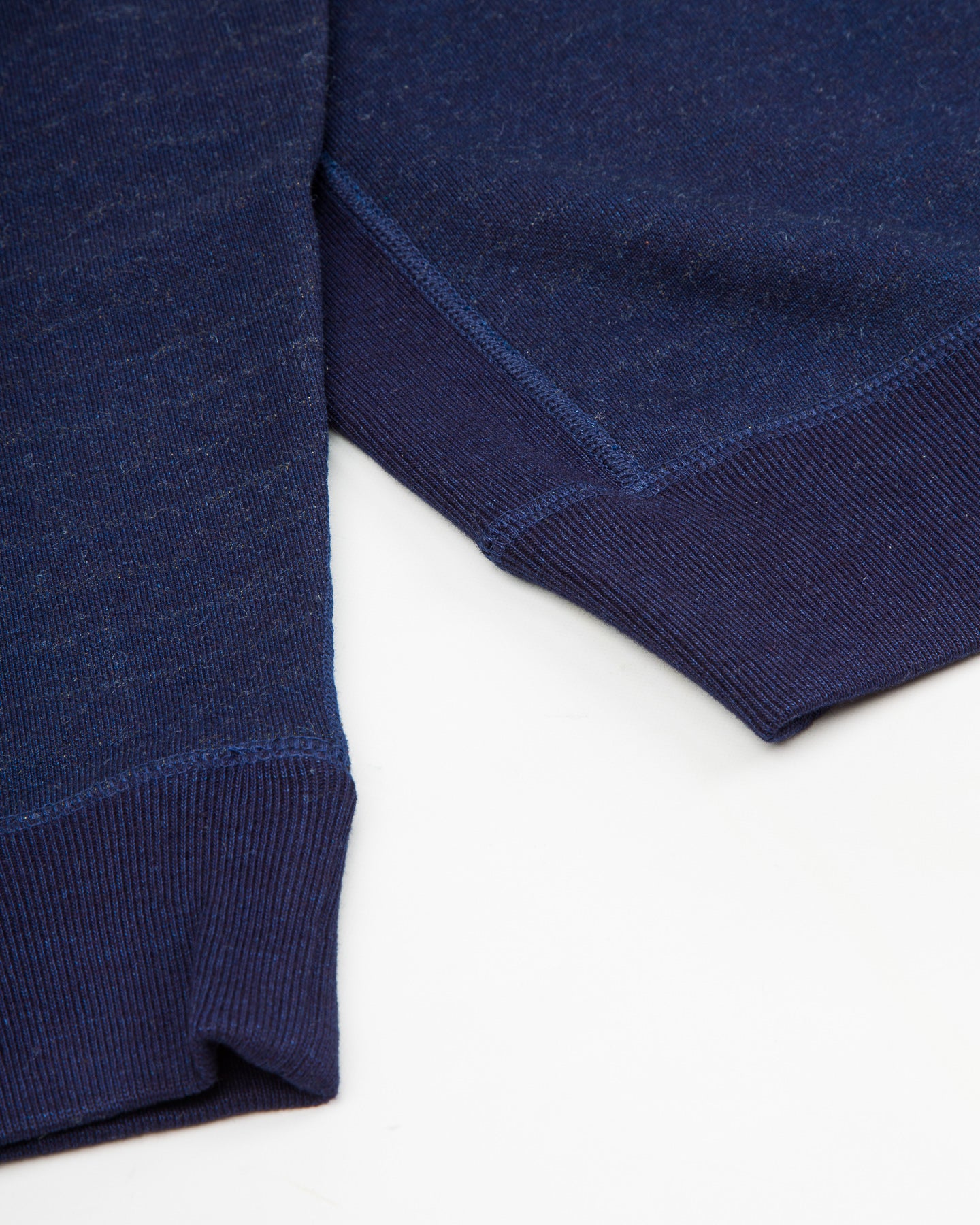 Wonder Looper Pullover Crewneck - Real Indigo Blanket Striped French Terry - Standard & Strange