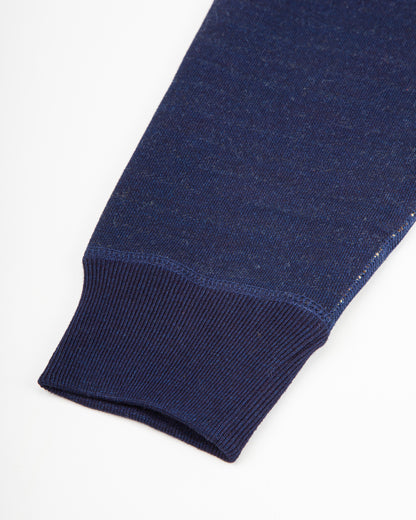 Wonder Looper Pullover Hoodie - Real Indigo Blanket Striped French Terry - Standard & Strange