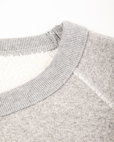 Wonder Looper Super Looper French Terry Pullover Crewneck - Heather Grey - Standard & Strange