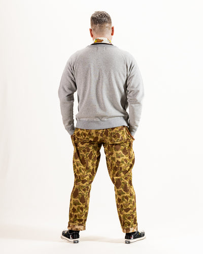 Wonder Looper Super Looper French Terry Pullover Crewneck - Heather Grey - Standard & Strange