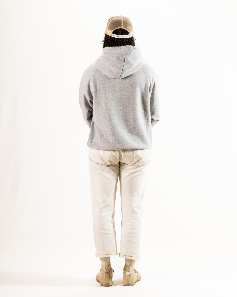 Wonder Looper Super Looper French Terry Pullover Hoodie - Heather Grey - Standard & Strange