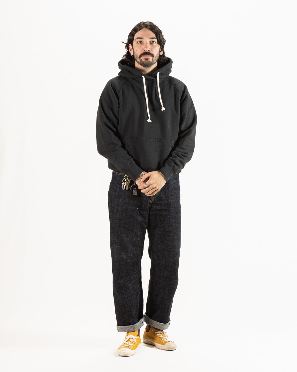 Super Looper French Terry Pullover Hoodie - Sumi Black