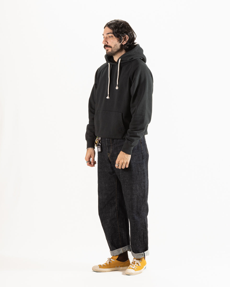 Super Looper French Terry Pullover Hoodie - Sumi Black