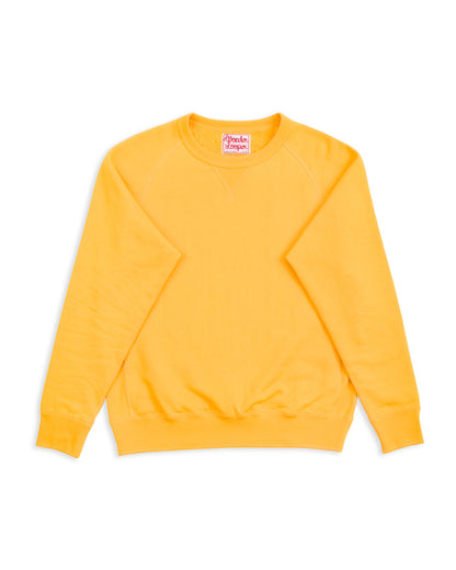 Wonder Looper Super Looper French Terry Pullover Crewneck - Yellow - Standard & Strange