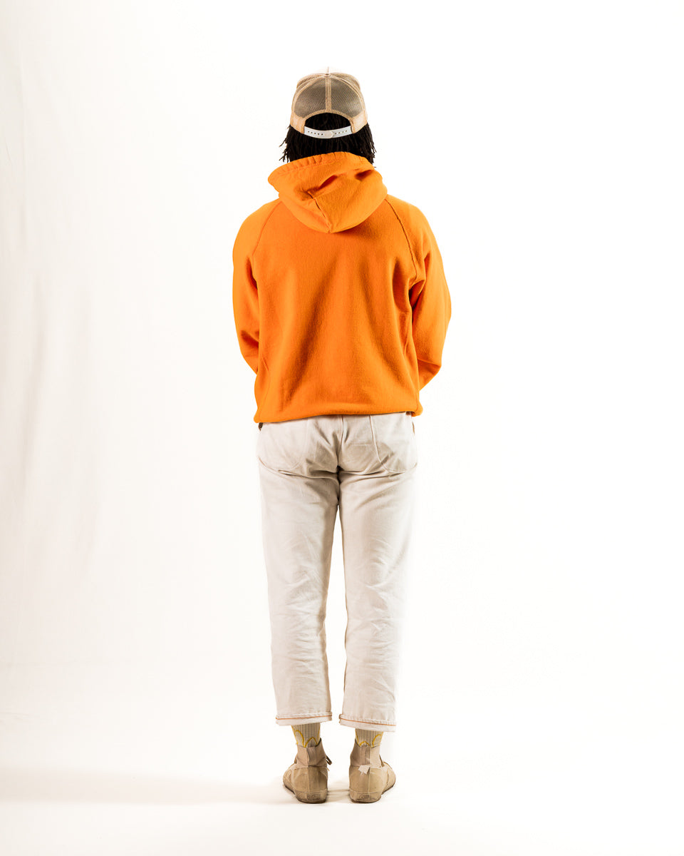 Super Looper French Terry Pullover Hoodie - Orange – Standard