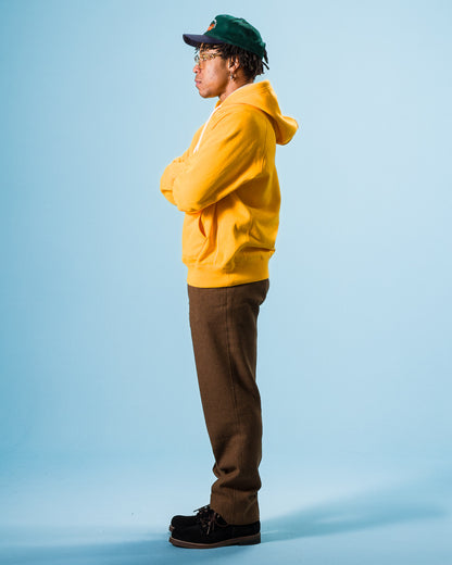 Wonder Looper Super Looper French Terry Pullover Hoodie - Yellow - Standard & Strange