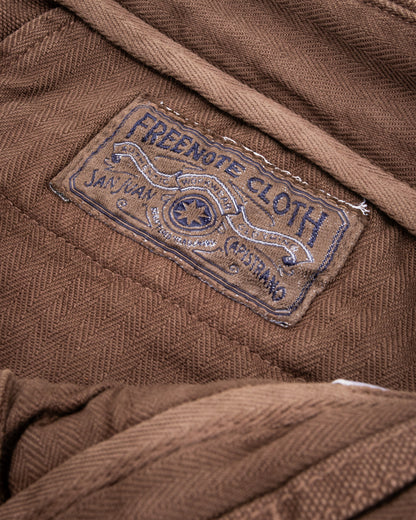 Freenote Workers Chino - 14oz Bark - Standard & Strange