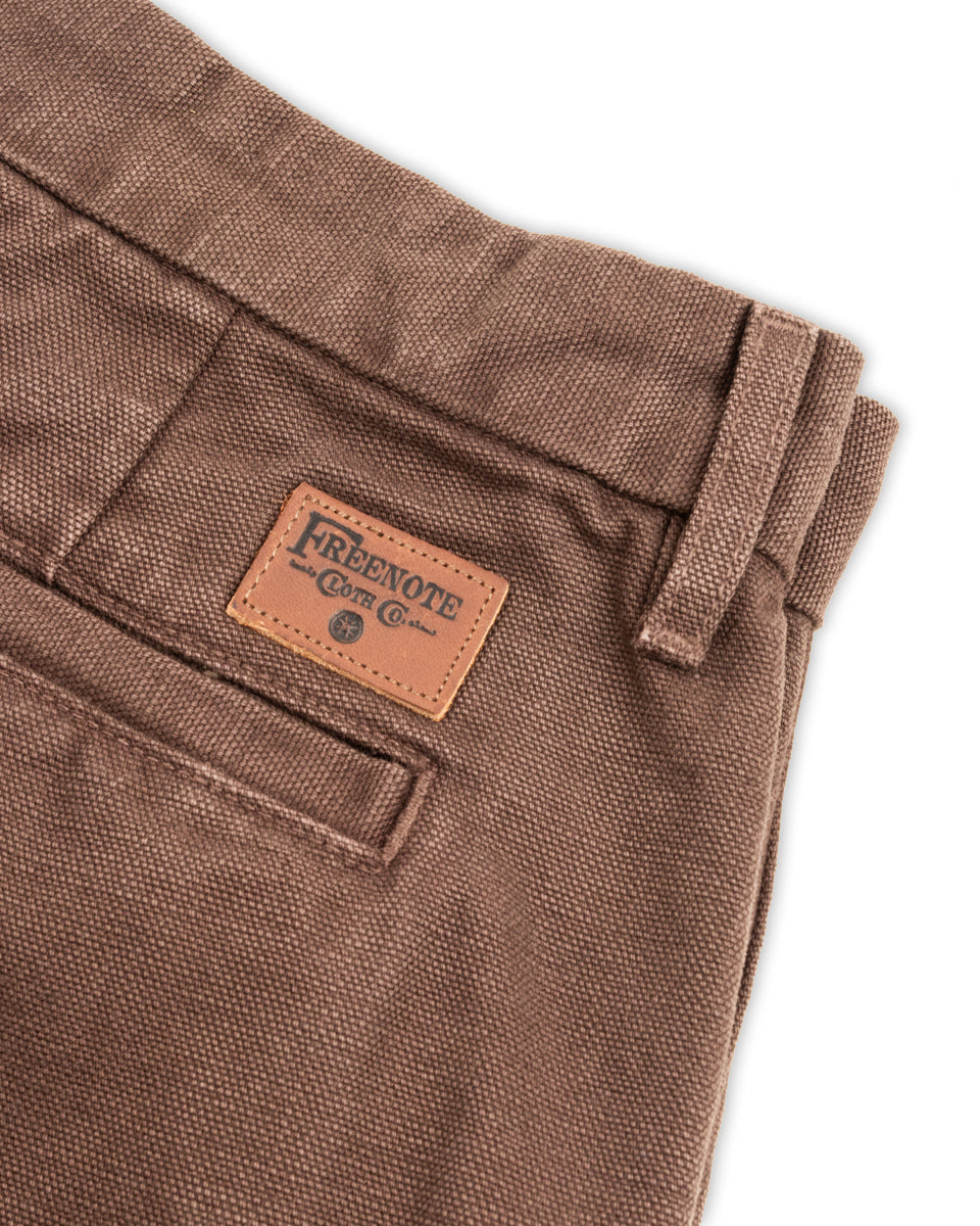 Freenote Workers Chino - 14oz Bark - Standard & Strange