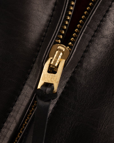 Y'2 Leather HV Horse Single Riders Jacket (HVR-42) - Black - Standard & Strange