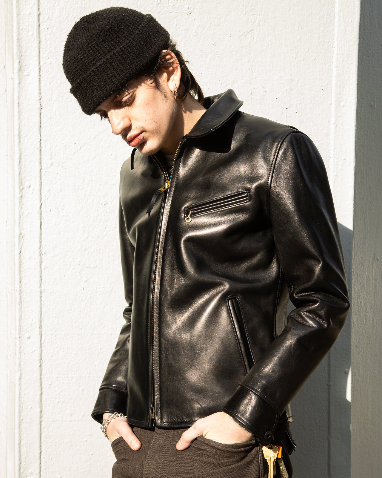 Y'2 Leather HV Horse Single Riders Jacket - Black – Standard & Strange