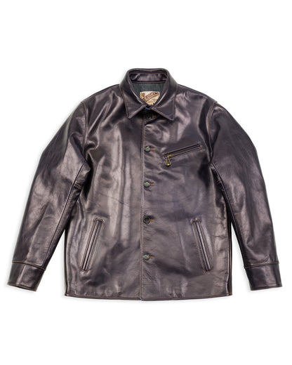 Y'2 Leather Indigo Horse Car Coat (IC-77) - Standard & Strange