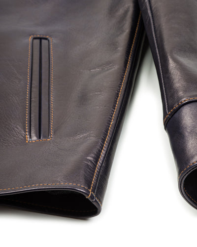 Y'2 Leather Indigo Horse Car Coat (IC-77) - Standard & Strange