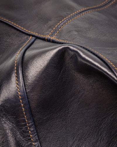 Y'2 Leather Indigo Horse Car Coat (IC-77) - Standard & Strange