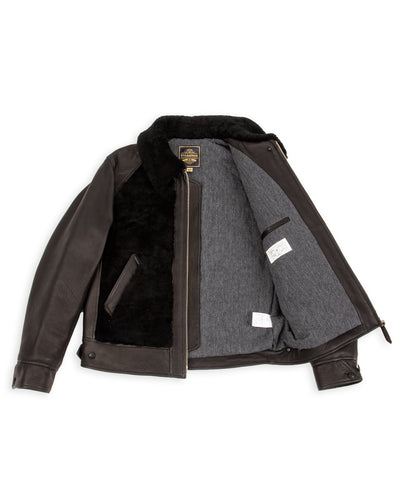 Y'2 Leather Limited Deerskin Grizzly Jacket (Y2-10-SP) - Black - Standard & Strange