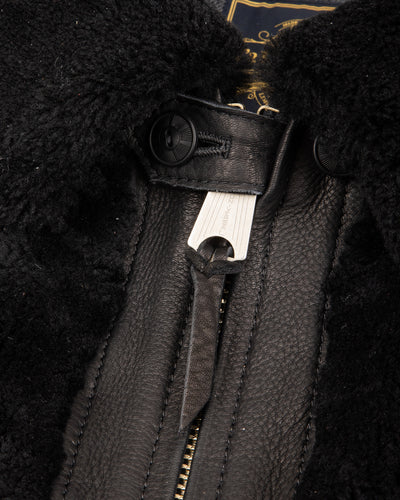 Y'2 Leather Limited Deerskin Grizzly Jacket (Y2-10-SP) - Black - Standard & Strange