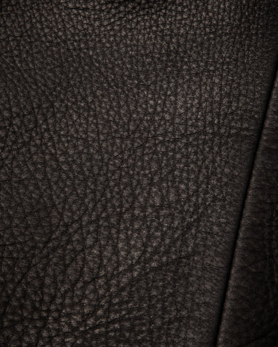Y'2 Leather Limited Deerskin Grizzly Jacket (Y2-10-SP) - Black - Standard & Strange