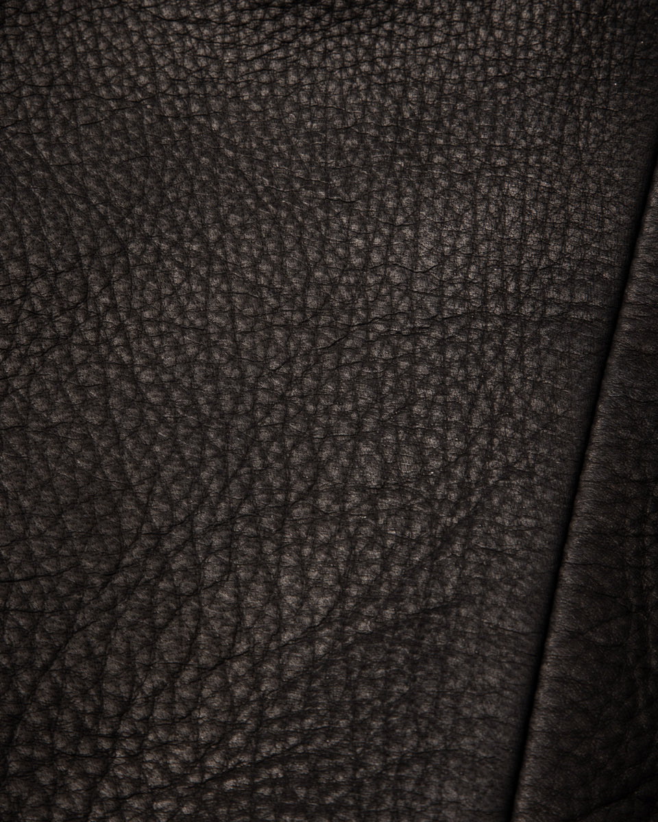 Y'2 Leather Limited Deerskin Grizzly Jacket (Y2-10-SP) - Black - Standard & Strange