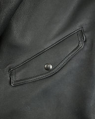 Y'2 Leather [Pre-Order] S&S x Y'2 Low Altitude MA-1 Jacket - Black Sheep Leather - Standard & Strange