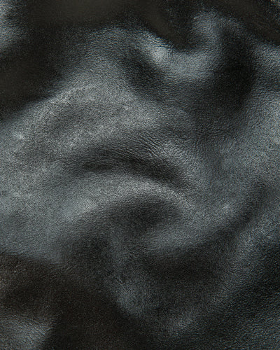 Y'2 Leather Sacoche Bag - Black Natural Scar Horse (BG-18) - Standard & Strange