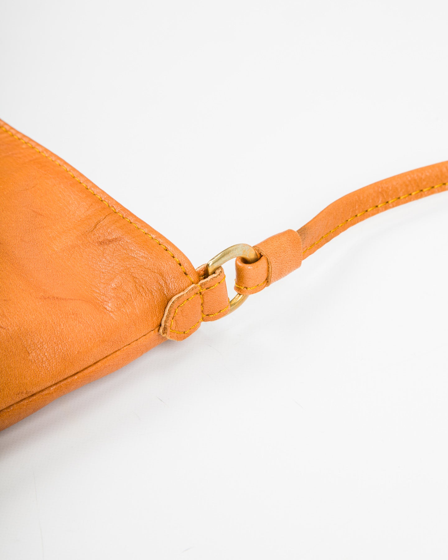 Y'2 Leather Sacoche Bag - Camel Natural Scar Steer (BG-18) - Standard & Strange