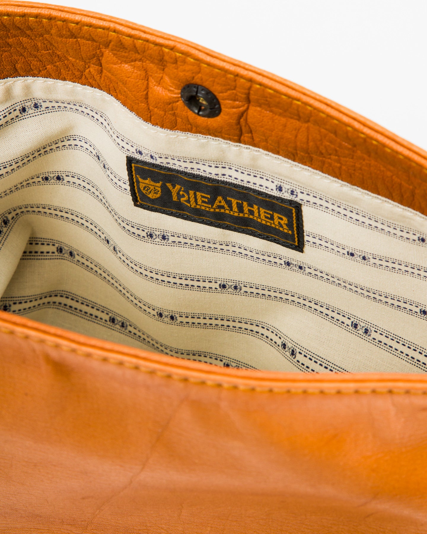 Y'2 Leather Sacoche Bag - Camel Natural Scar Steer (BG-18) - Standard & Strange