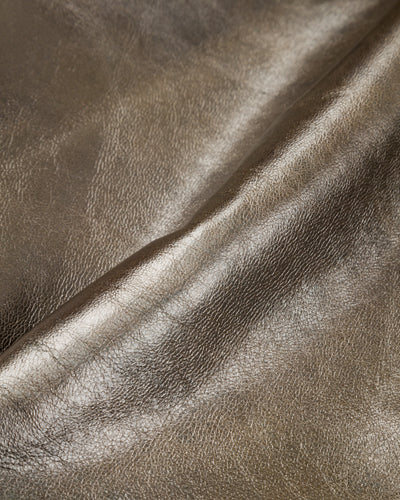 Y'2 Leather Sheepskin French Cyclist Jacket (YK-07) - Olive - Standard & Strange